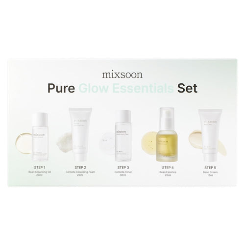 Korean Pure Glow Essentials 5 step skincare kit