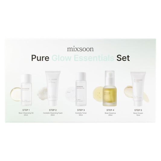 Korean Pure Glow Essentials 5 step skincare kit