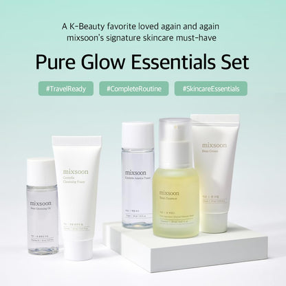 Korean Pure Glow Essentials 5 step skincare kit