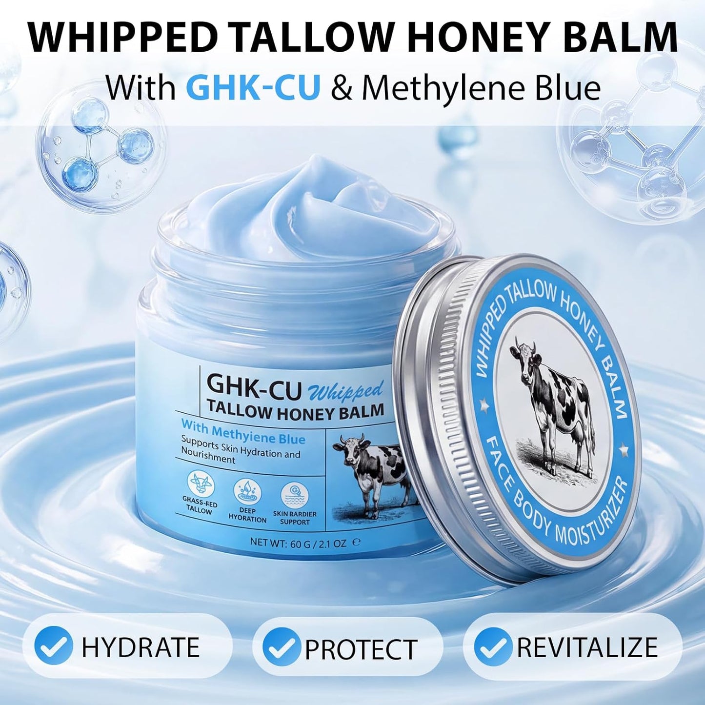 GHK-Cu Copper Peptide Face Cream