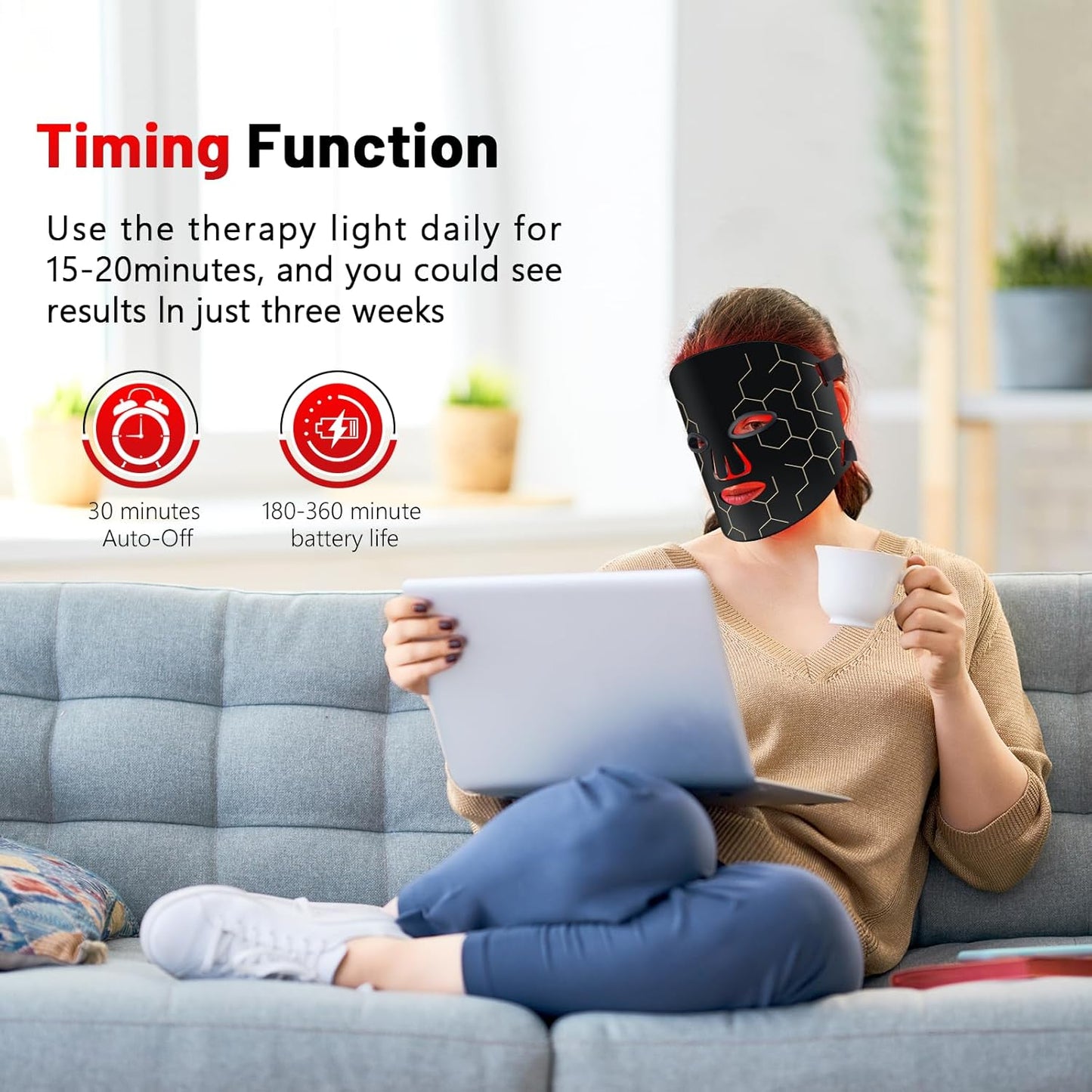 Red Light Therapy Mask