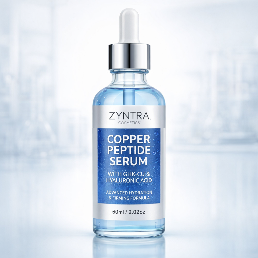 GHK-Cu Copper Peptide Serum with GHK-Cu + Hyaluronic Acid