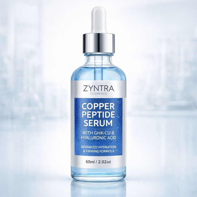 GHK-Cu Copper Peptide Serum with GHK-Cu + Hyaluronic Acid