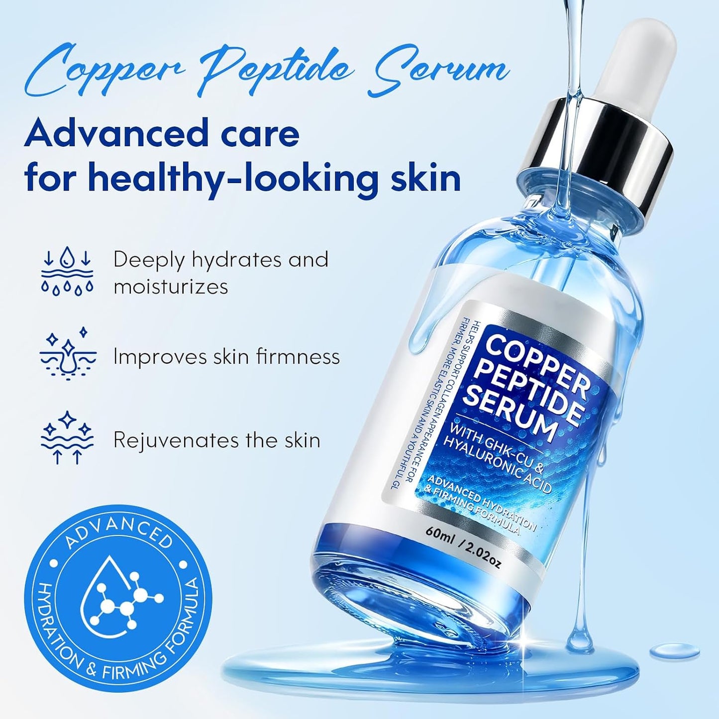 Advanced care for healthy-looking skin: hydrates, improves firmness, rejuvenates
