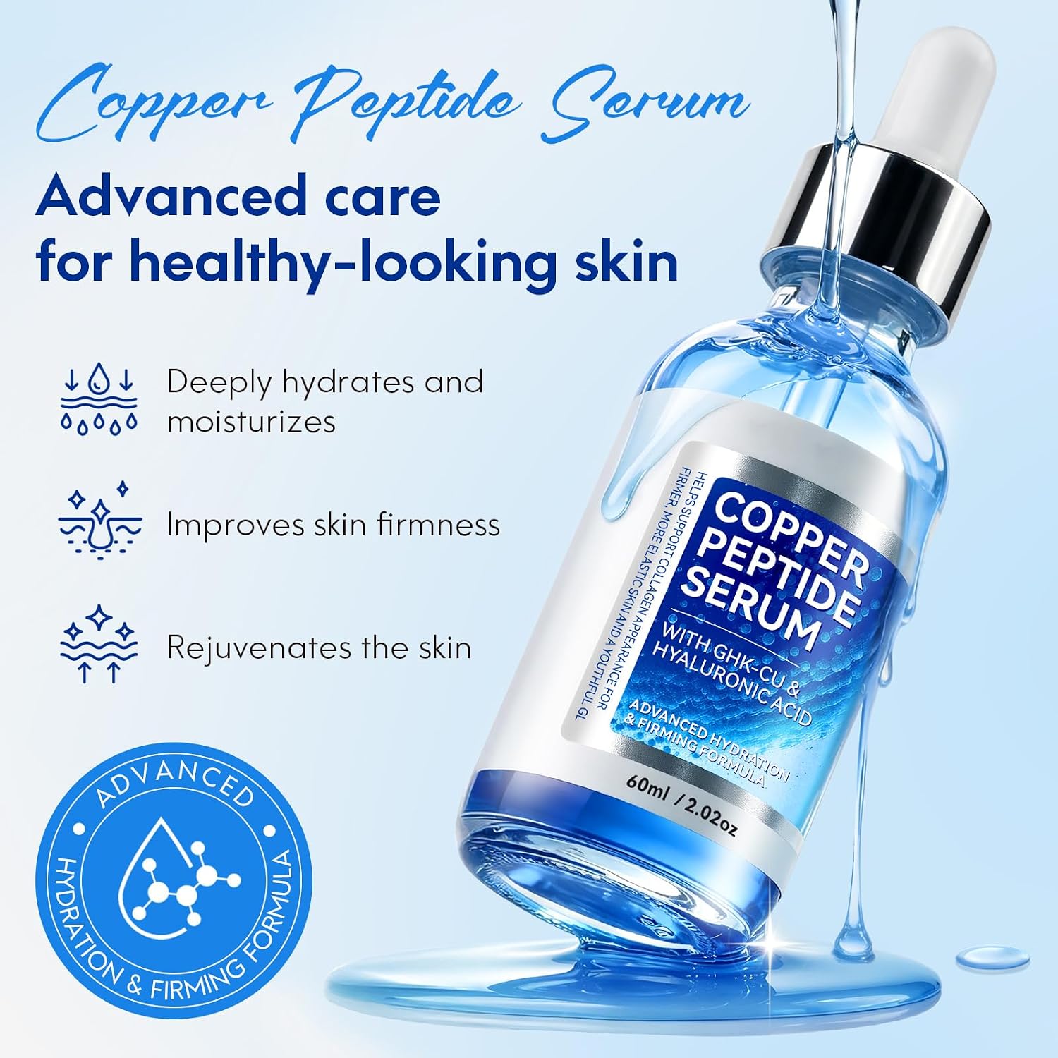 Advanced care for healthy-looking skin: hydrates, improves firmness, rejuvenates